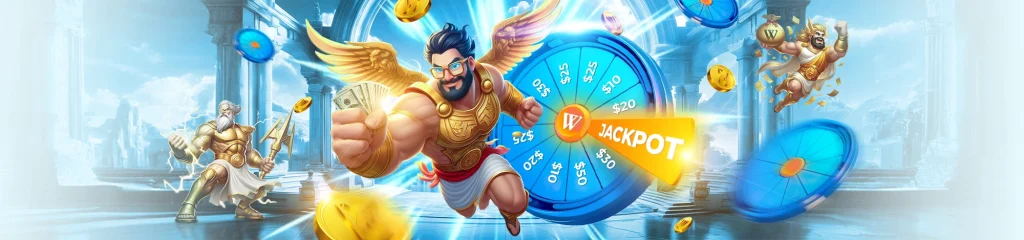 Daily Free Spin Bonus Winbox Promotion Banner.